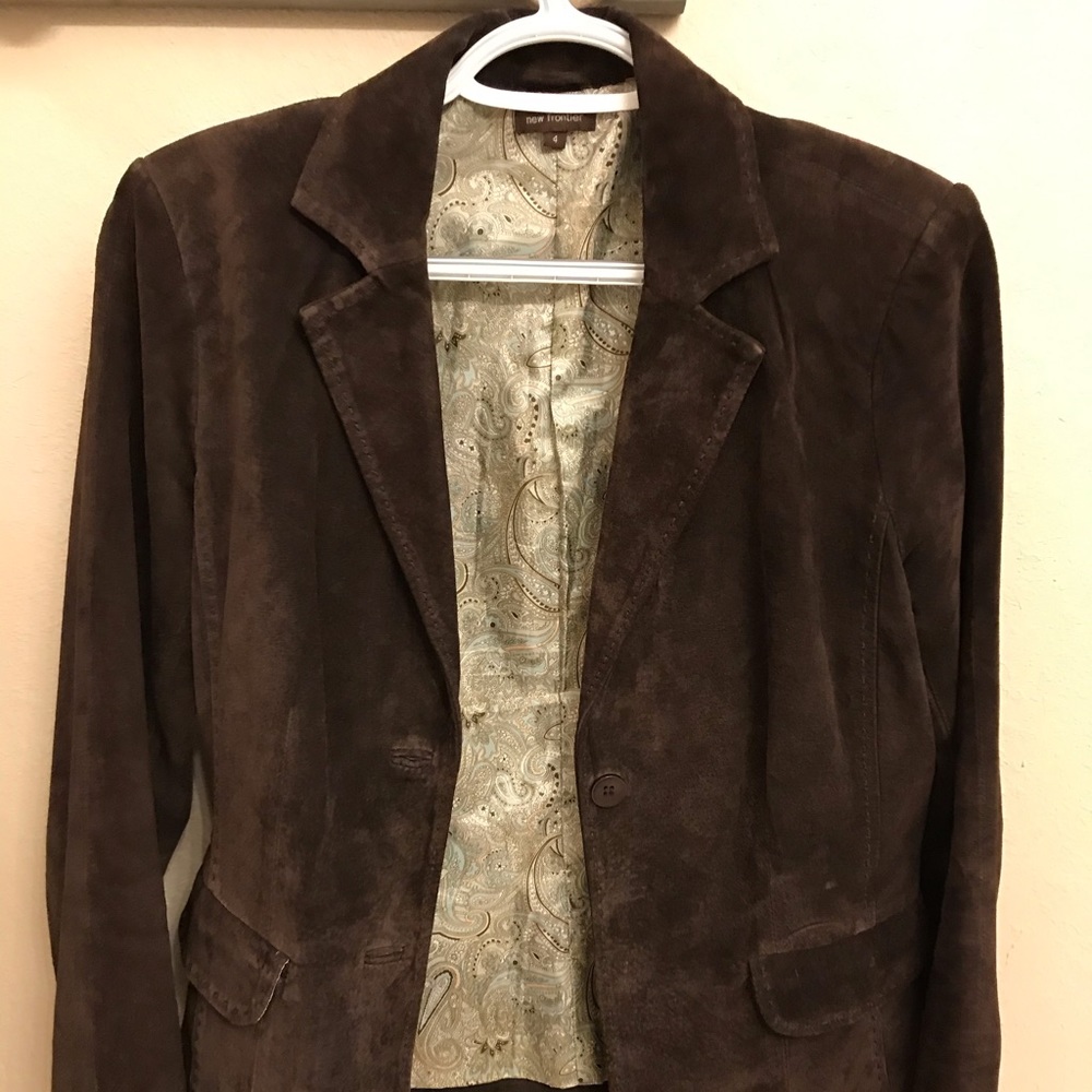 100% Leather Blazer